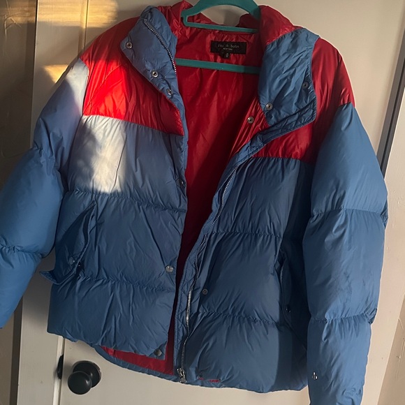 New! rag & bone Down Puffer Jacket - Picture 7 of 8